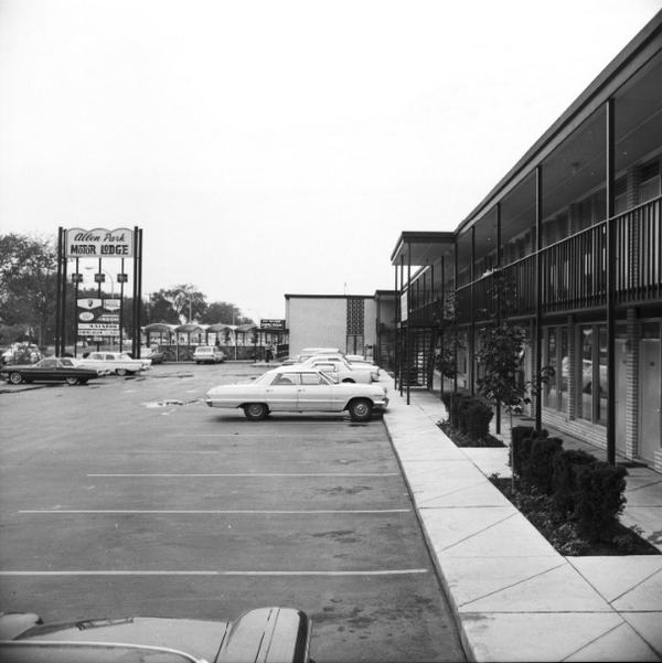 Allen Park Motor Lodge - From Wayne State Photo Archives (newer photo)